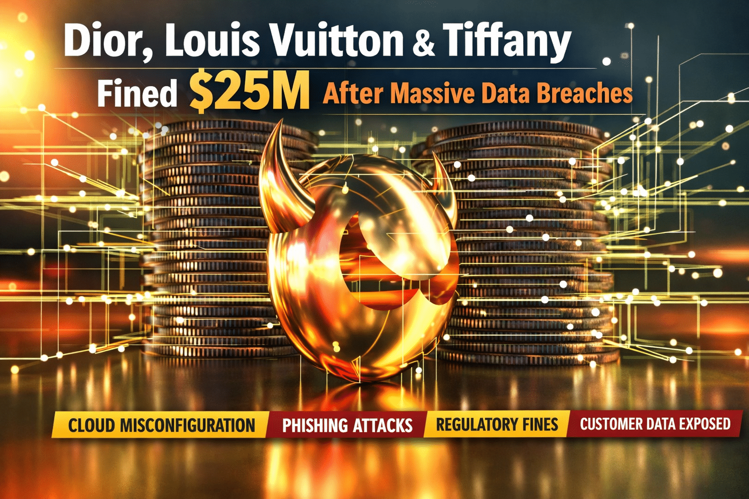 Dior, Louis Vuitton & Tiffany Fined $25M After Massive Data Breaches
