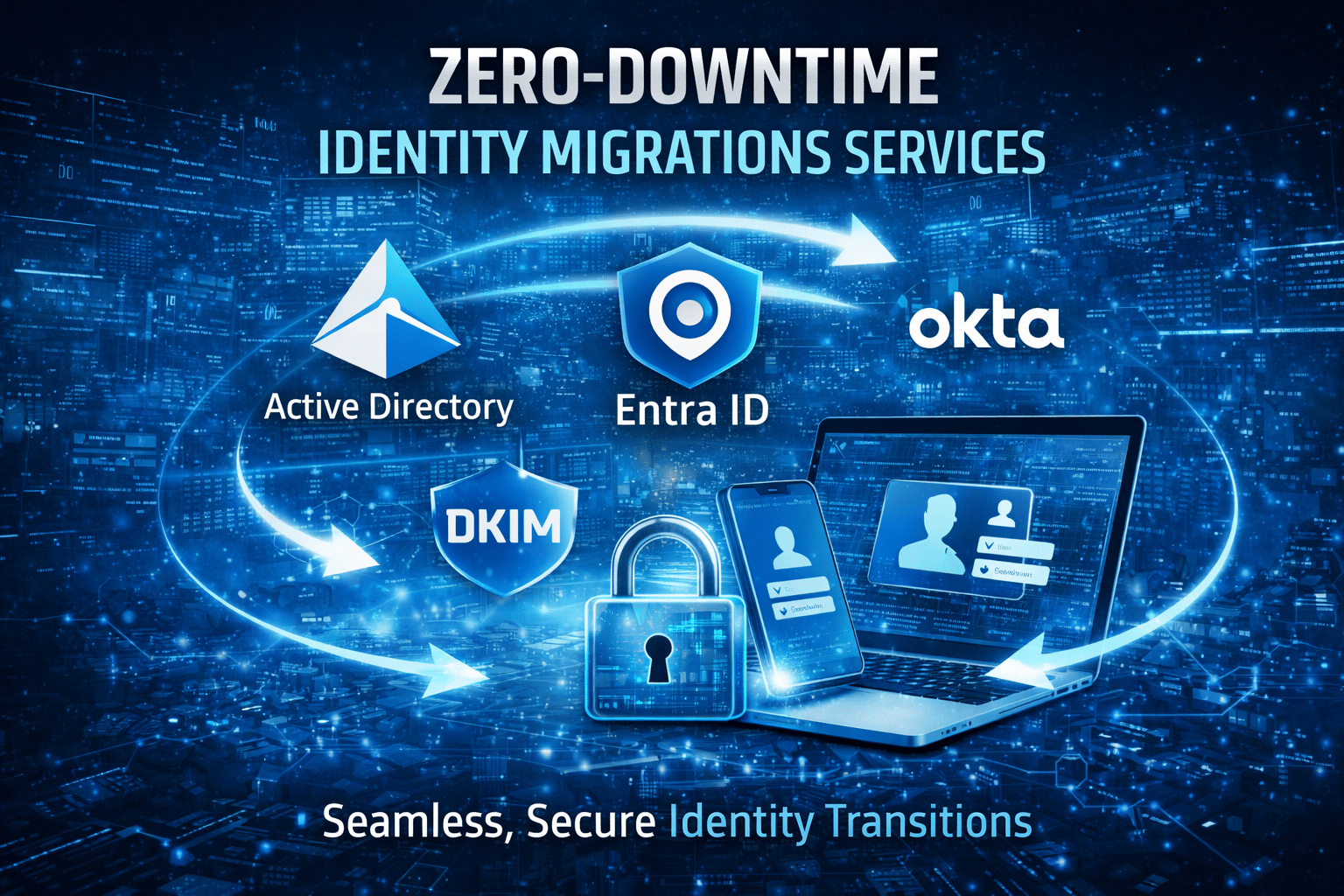 zero downtime identity migration services USA