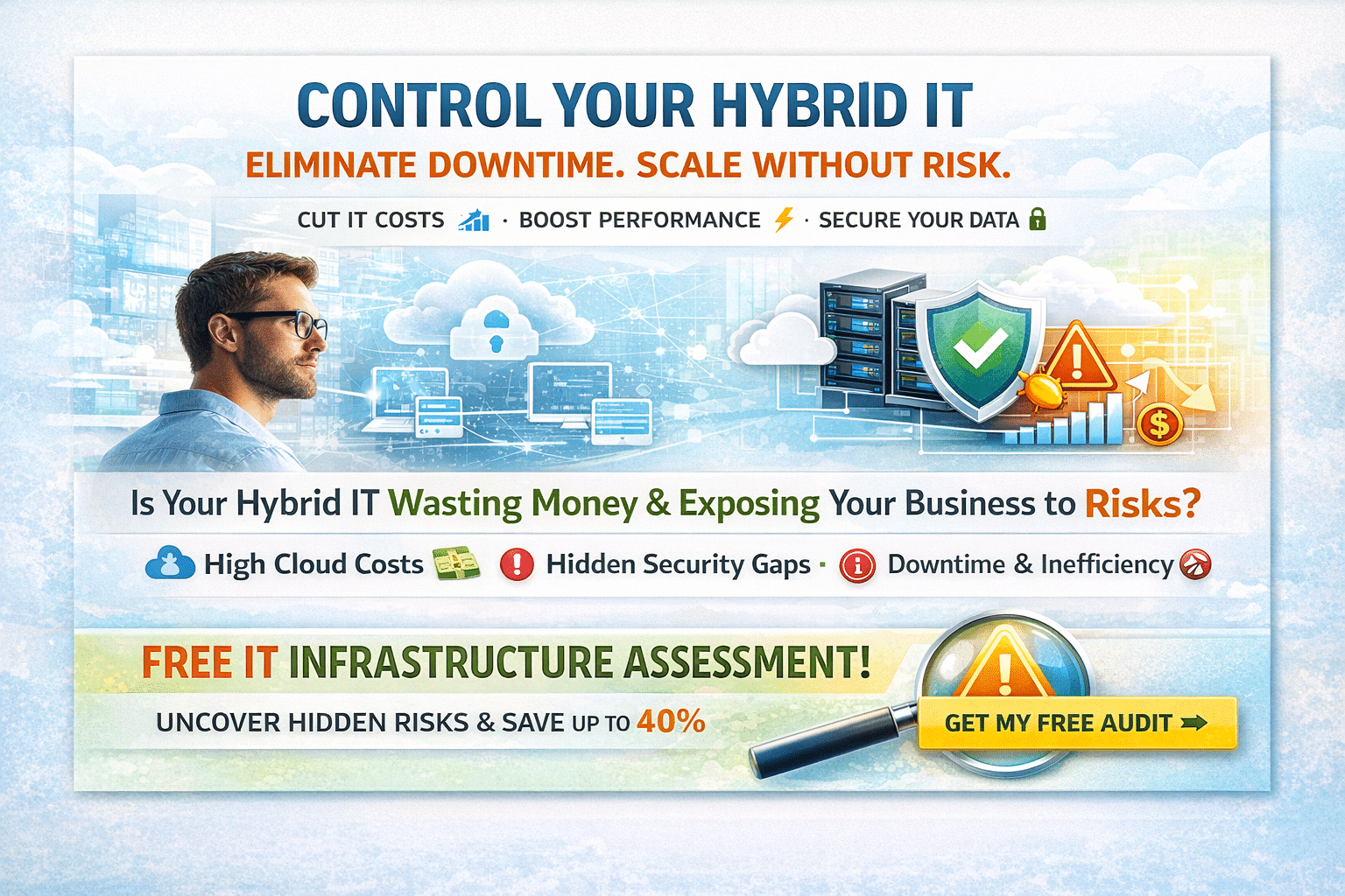 IT infrastructure support services for businesses