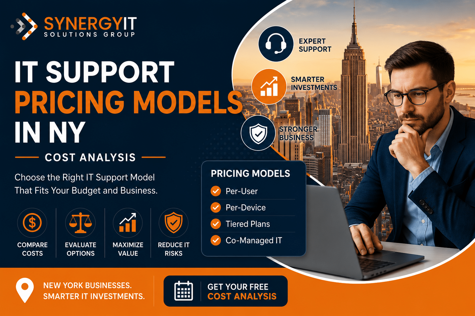 IT Support Pricing Models in NY Cost Analysis
