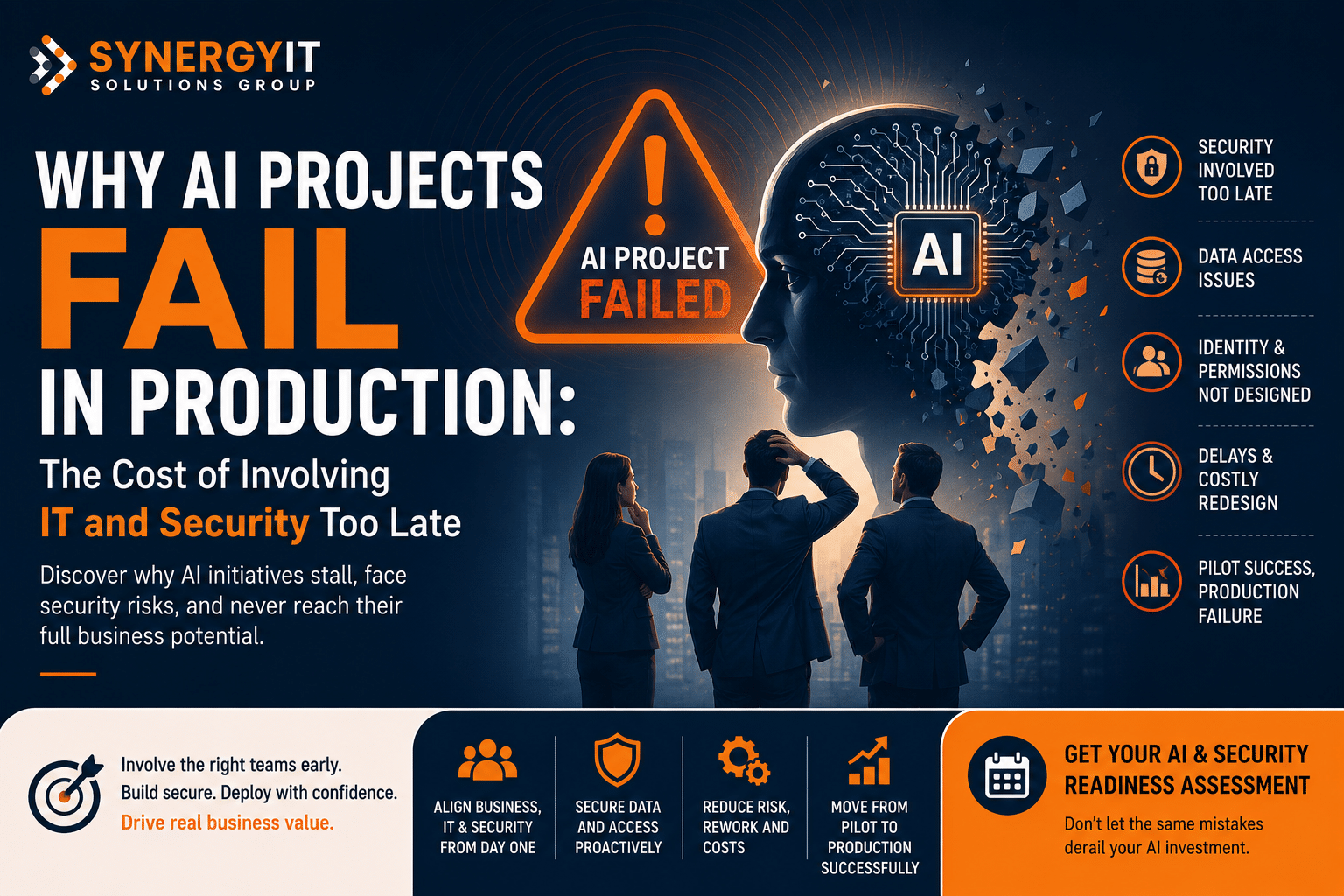 Why AI Projects Fail When IT and Security Get Involved Too Late