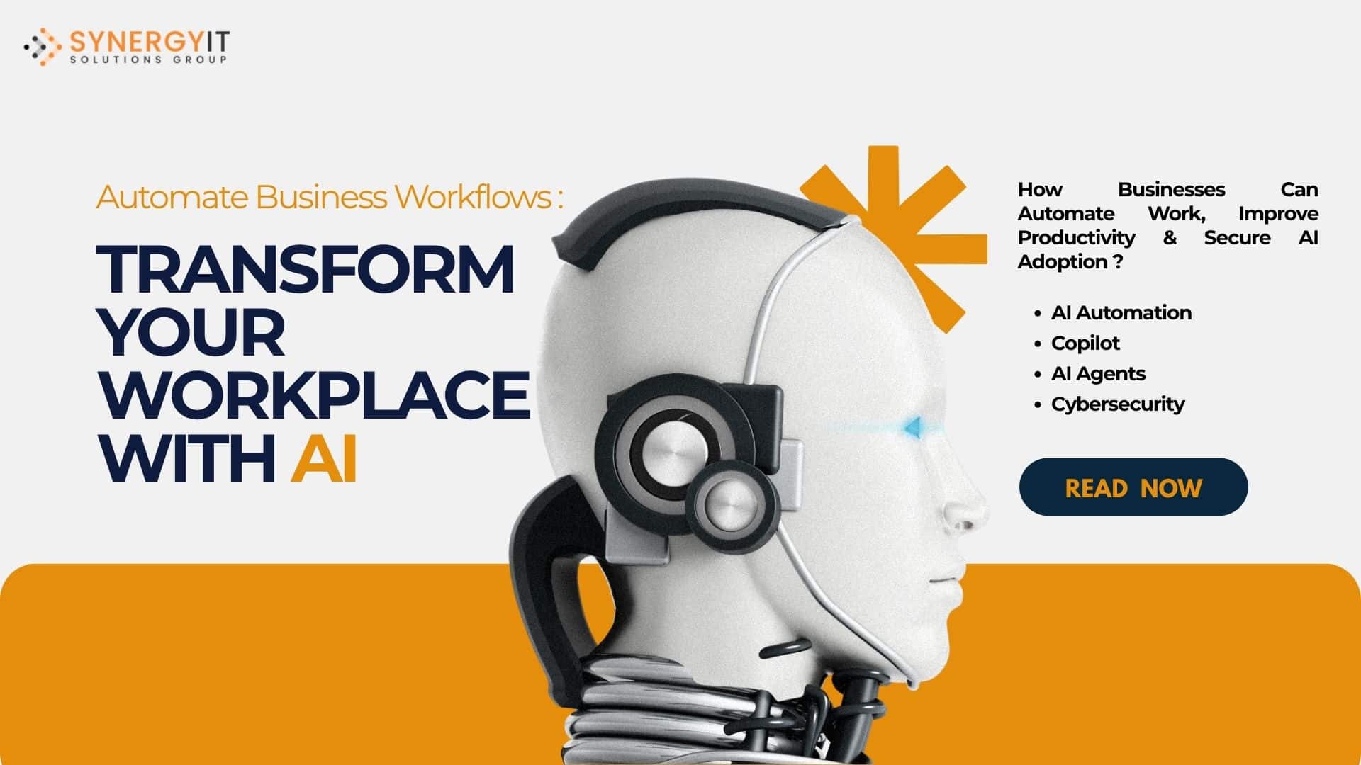 How to Automate Work, Improve Productivity & Secure AI Adoption