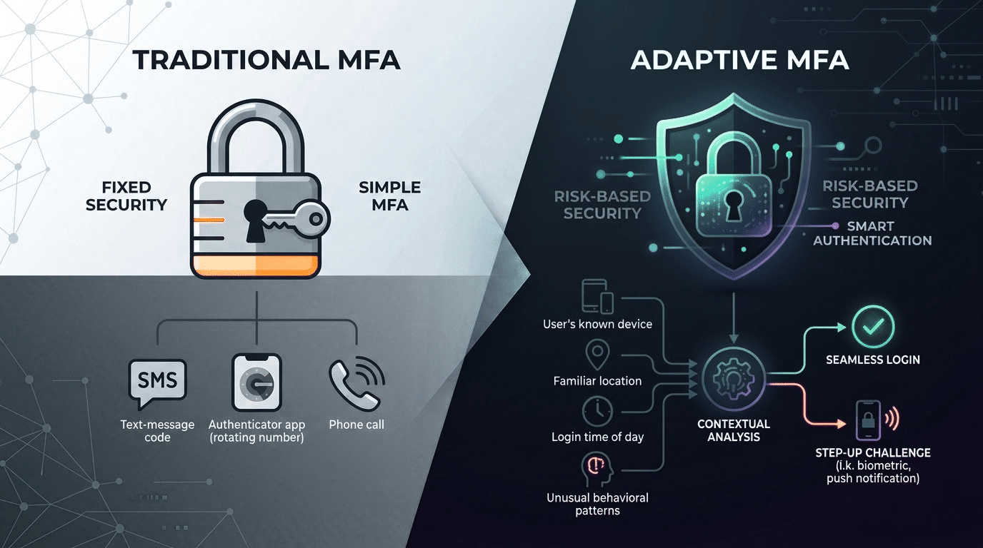 Transitioning from Traditional MFA to Adaptive MFA A Practical Guide for Businesses